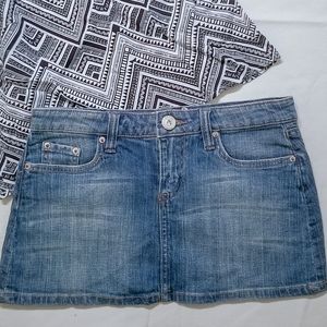 *SOLD* Refuge denim jean skirt Sz. 5